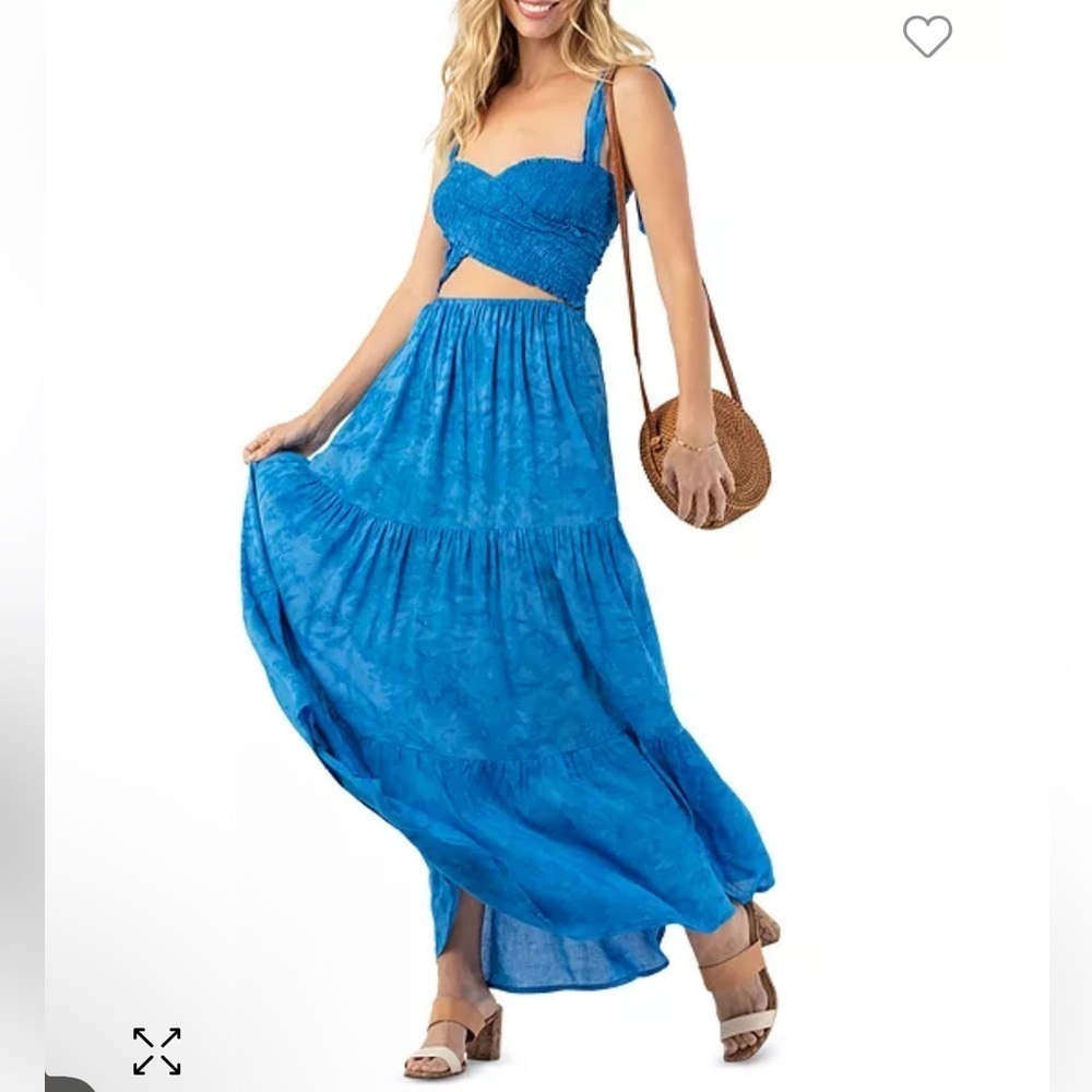 Tiare Hawaii waverly maxi dress / swim cover up